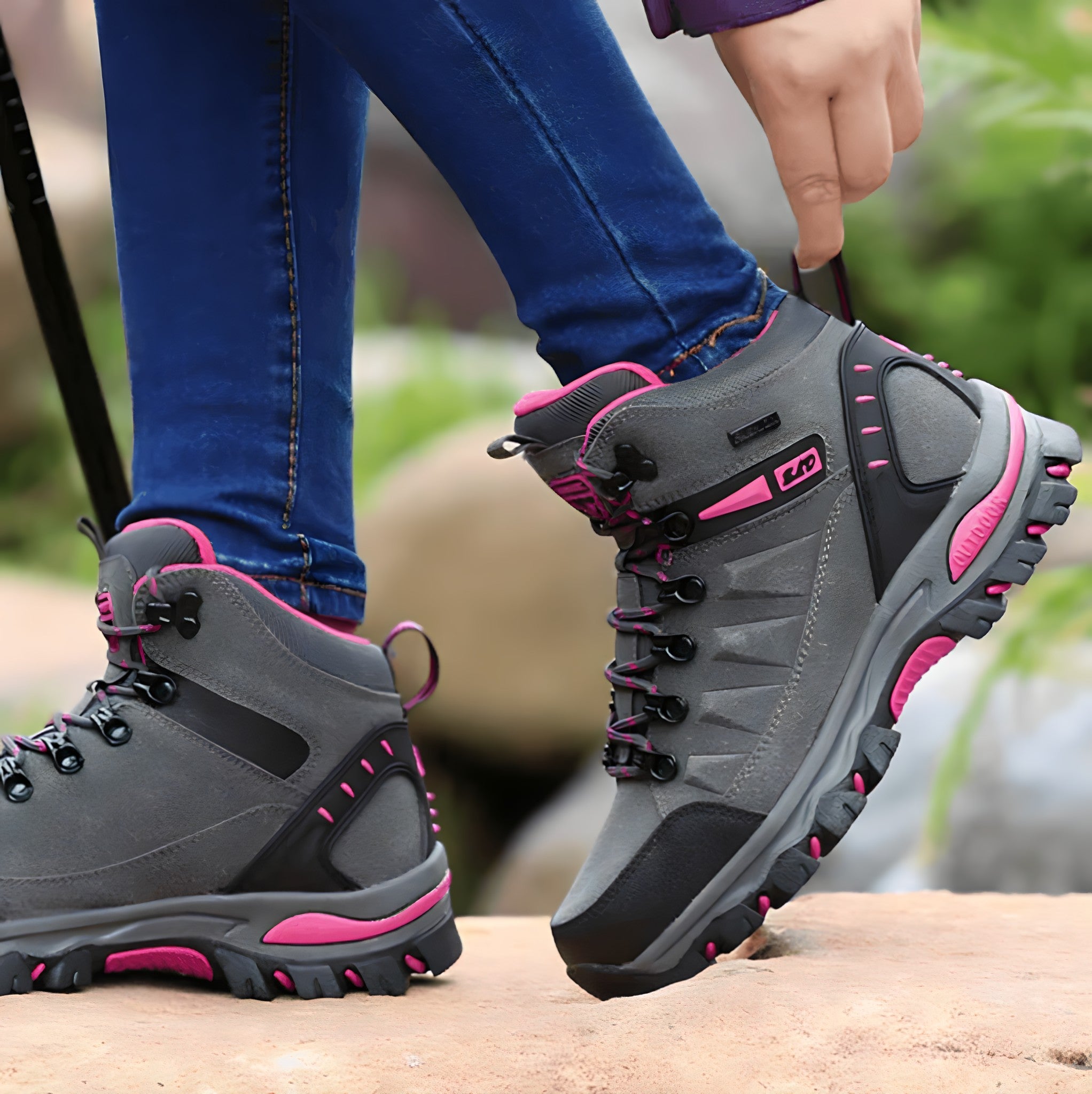 Hiking Shoes Waterproof - Women | Trekking & Mountain