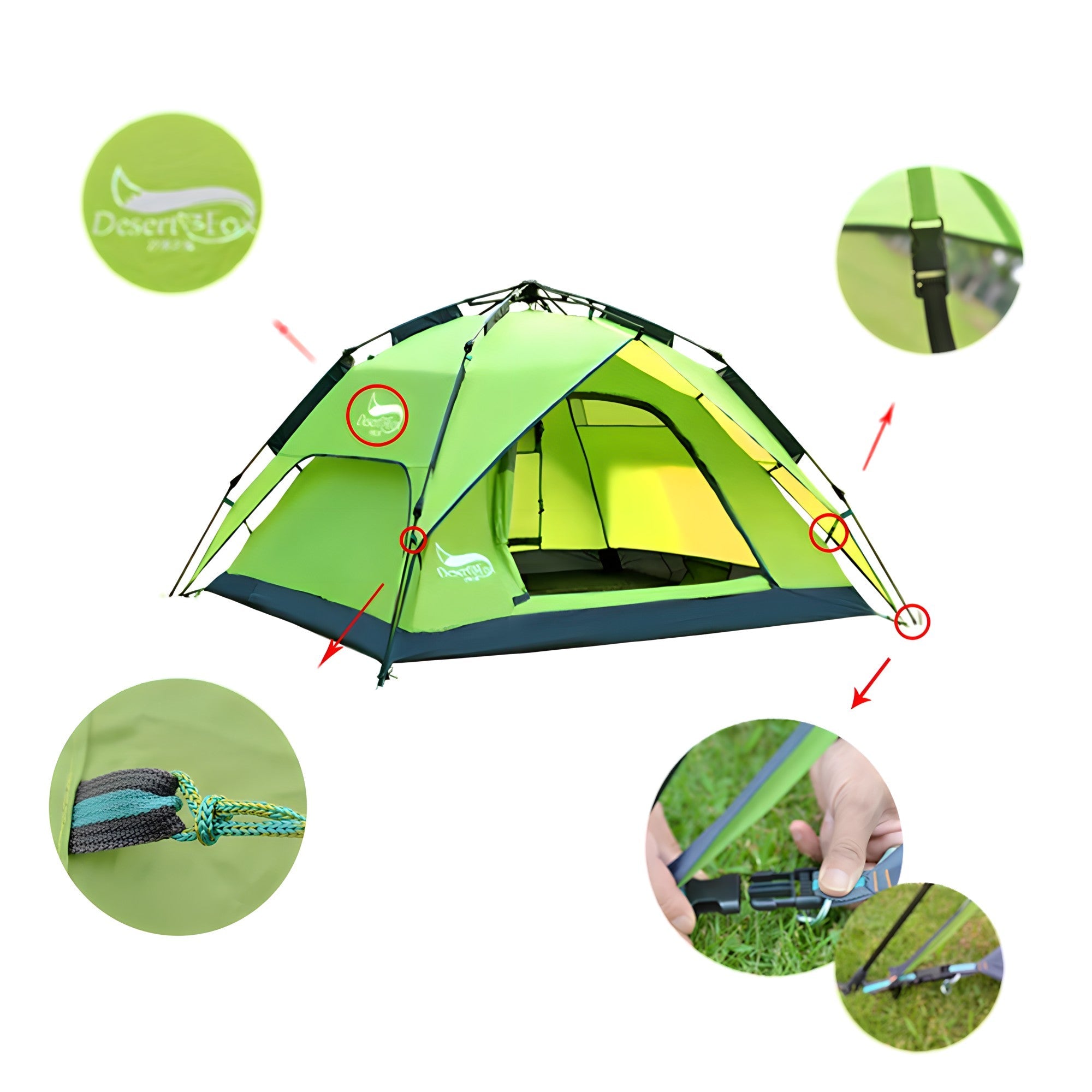 Tent - 4 people | Hiking & Trekking - All seasons