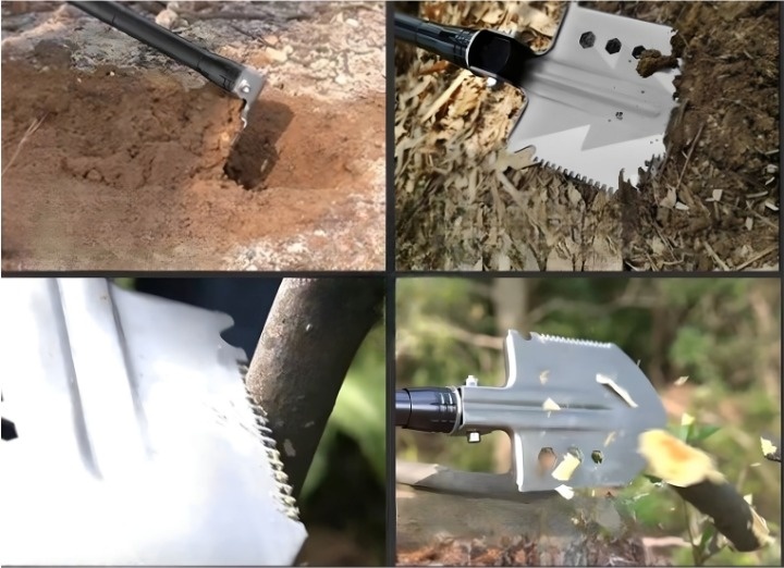 Multifunction Folding Shovel - Camping | Survival & Hiking