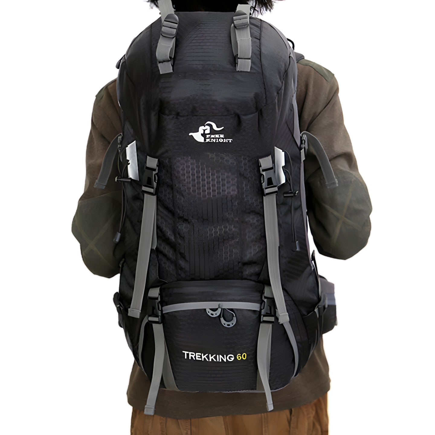 Backpack 60L - Lightweight & Waterproof | Trekking & Hiking