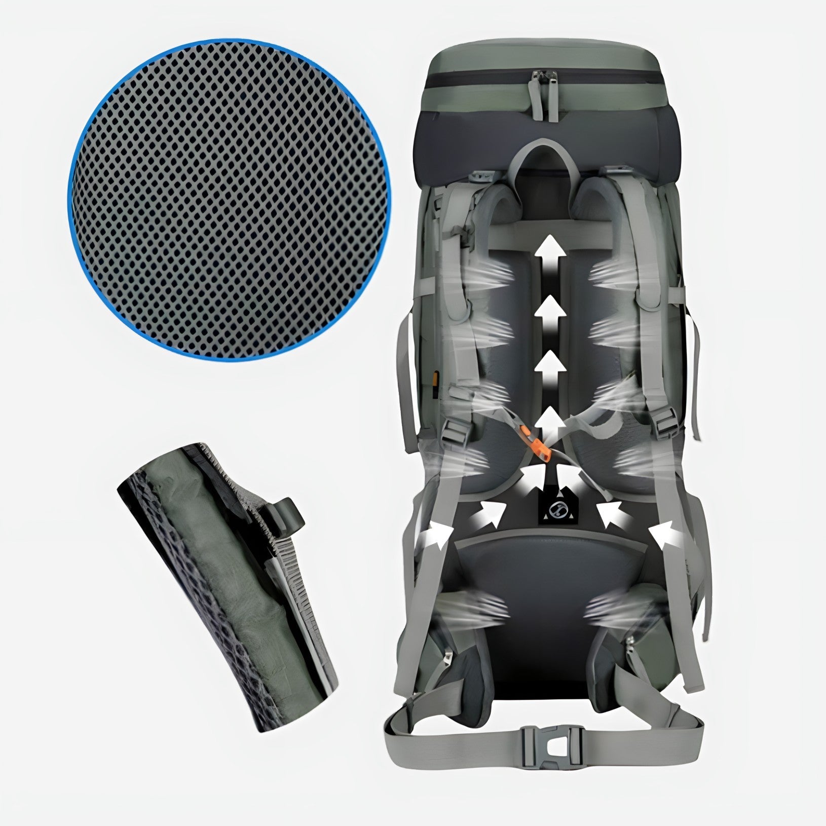 Hiking Backpack 75L - Waterproof | Trekking